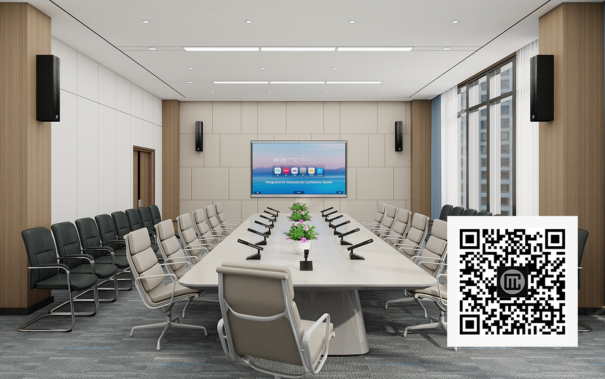 AV Solution for 80㎡ Meeting Room