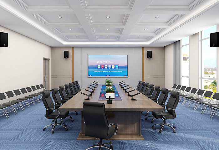 How to Design an AV Solution for 110m² conference room?